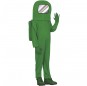 Costume da Astronauta Among us verde per bambino