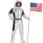 Costume da Astronauta argento per uomo