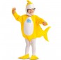 Costume da Baby Shark giallo per neonato perfil