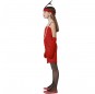 Costume da Charleston rosso per bambina perfil