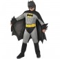 Costume da Batman muscoloso grigio per bambino