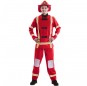 Costume da Pompiere rosso per uomo