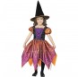 Costume da Strega Gatto Halloween per bambina