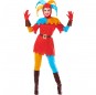 Costume da Arlecchina Multicolore per donna