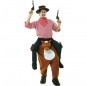 Costume sulle spalle da Cowboy rodeo per adulti