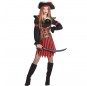 Travestimento Capitano Pirata donna per divertirsi e fare festa