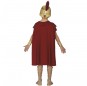 Costume da Centurione romano bordeaux per bambino dorso