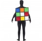 Costume da cubo di Rubik per adulto dorso