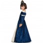 Costume da Dama medievale blu per bambina perfil