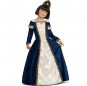 Costume da Dama medievale blu per bambina