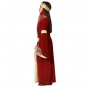 Costume da Donna medievale rossa per bambina perfil