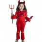 Costume da Demone fiamme per bambina