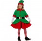 Costume da Elfa assistente Babbo Natale per bambina
