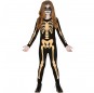 Vestito Scheletro Skull bambine per una festa ad Halloween