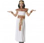 Costume da Faraona bianca e oro per bambina