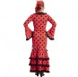 Costume da Flamenco Spagnola per bambina dorso