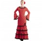 Costume da Flamenca Rojo per donna