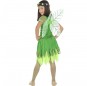 Costume da Fata verde con ali per bambina dorso
