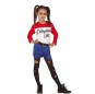 Costume da Harley Quinn fumetto per bambina