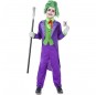 Travestimento Joker Villain bambini per una festa ad Halloween