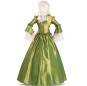 Costume da Lady Versailles verde per donna dorso