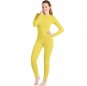 Costume da Body giallo spandex per donna