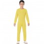 Costume da Body giallo spandex per bambini
