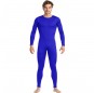 Costume da Body blu spandex per uomo