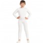Costume da Body bianco spandex per bambino