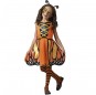 Costume da Farfalla arancione per bambina
