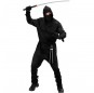 Costume da Ninja classico nero per uomo