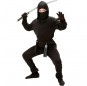 Costume da Ninja classico nero per bambino