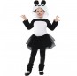 Costume da Orso panda con tutù per bambina