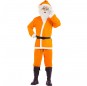 Costume da Babbo Natale Arancio uomo