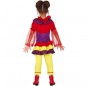 Vestito Pagliaccia Assassina Pennywise bambine per una festa ad Halloween