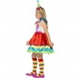 Costume da clown deluxe per bambina perfil
