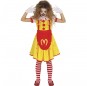 Travestimento da Pagliaccia assassina McDonald per bambina