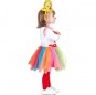 Costume da Pagliaccia tutù multicolore per neonato perfil