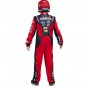 Costume da Pilota di Formula 1 per bambino dorso