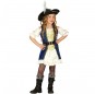 Costume da Pirata blu per bambina