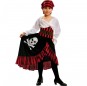 Costume da pirata con bandana per bambina