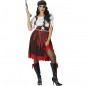Costume da Pirata a strisce per donna