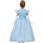 Costume da principessa Cenerentola blu per bambina volta