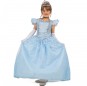 Costume da principessa Cenerentola blu per bambina