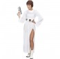 Costume da Principessa galattica Leia per donna