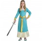 Costume da Principessa medievale elegante per bambina