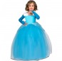 Costume da principessa in tutù blu per bambina