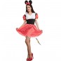 Travestimento Topolina Minnie Mouse donna per divertirsi e fare festa