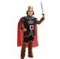 Costume da Re medievale con mantello per bambino