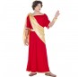 Costume da Romano rosso e dorato per uomo
